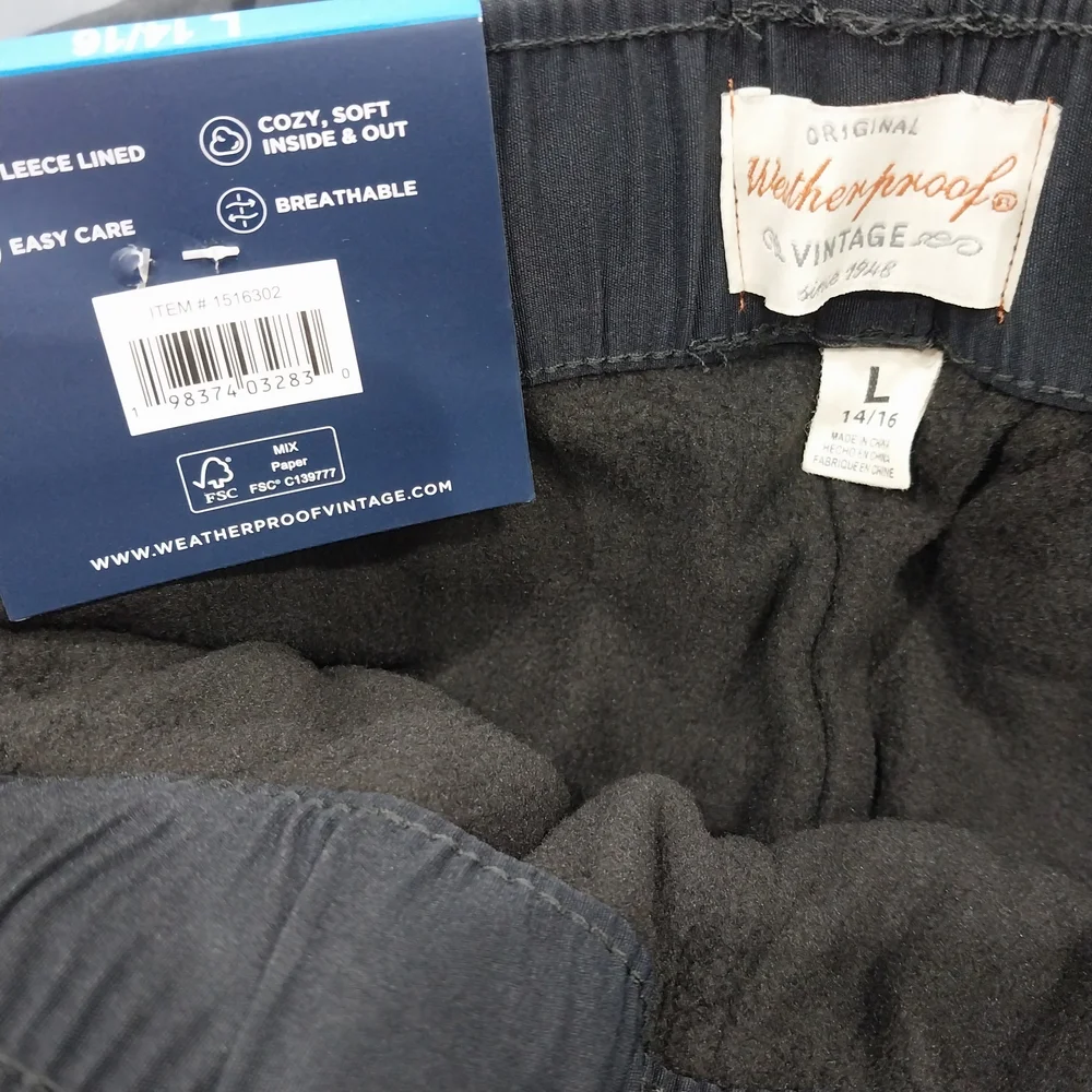 Weatherproof Vintage Lined Fleece Youth Pants‎